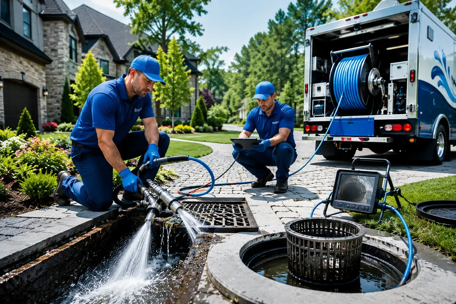 Local outdoor drain cleaning professionals in Utica, KY